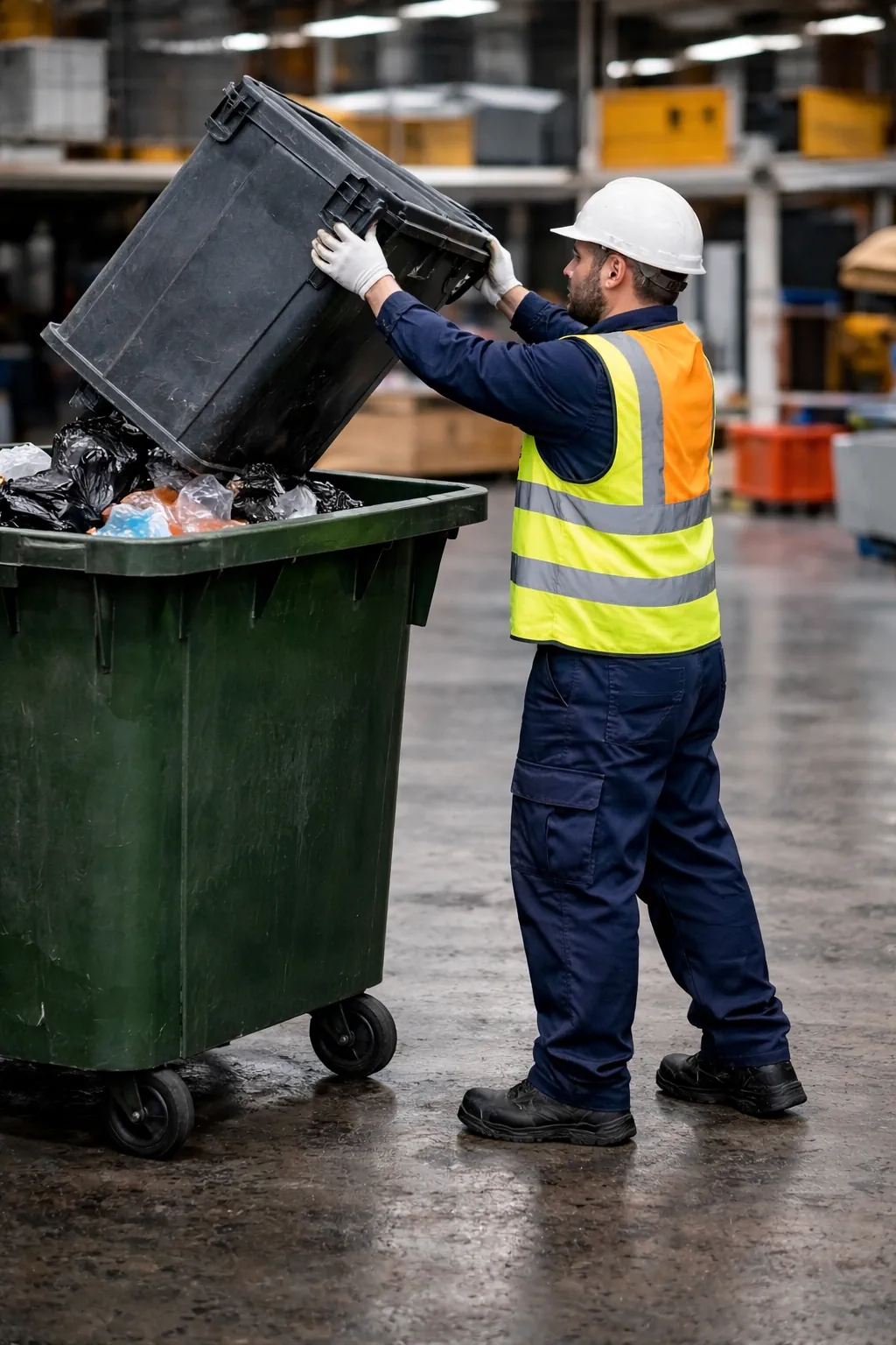 Nettoyage et désinfection local poubelles immeuble Paris